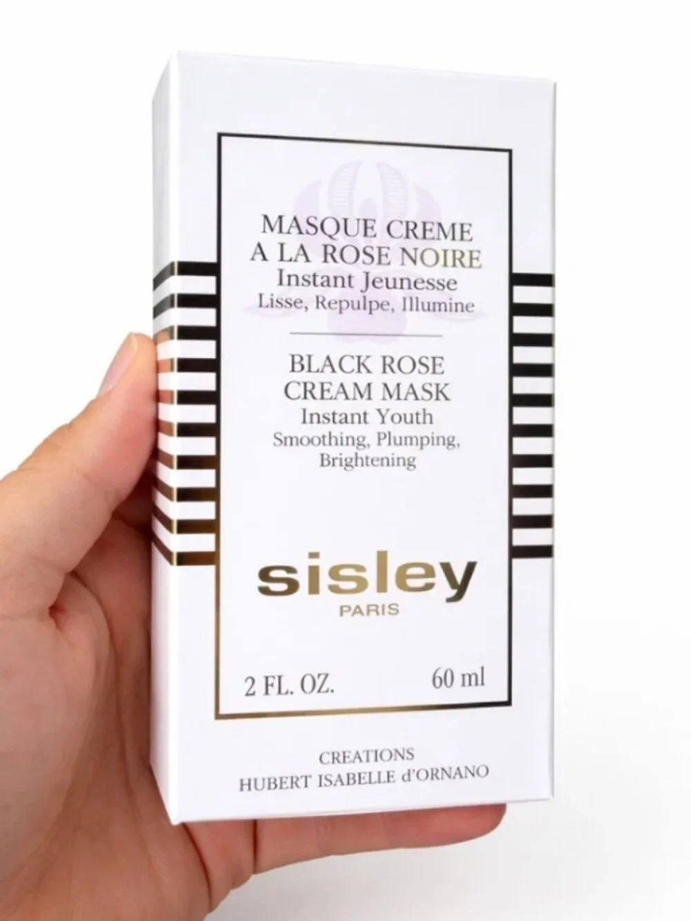 New 60ML Black Rose Cream Mask by Sisley Paris Instant Youth 2 oz Fresh Stock